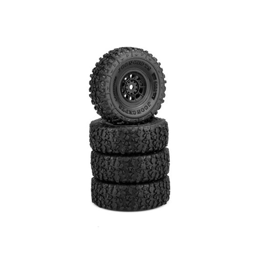 JCO4022-3294 JConcepts Landmines RC Tire Green Compound Black Hazard Wheel