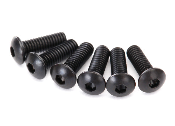 Traxxas 2617 2.5x8mm Button Head Hex Screws, Pack of 6
