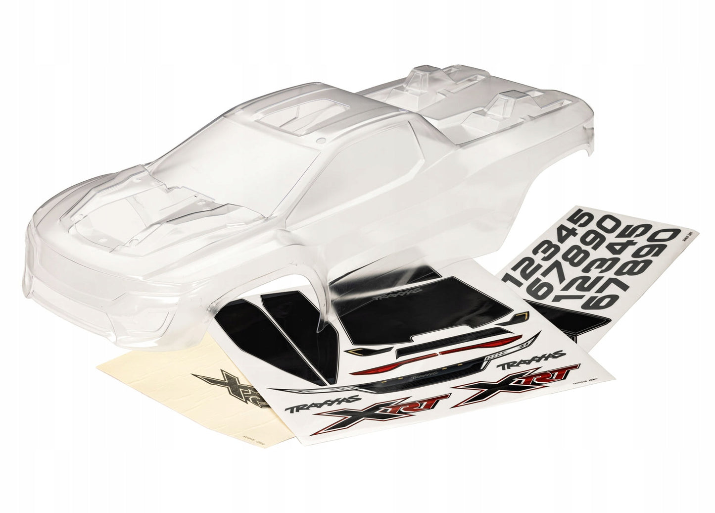 Traxxas 7812 XRT body, clear