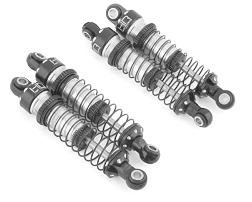 HR TRXM51DP08 Hot Racing Threaded Aluminum Shocks Set for Traxxas TRX4-M