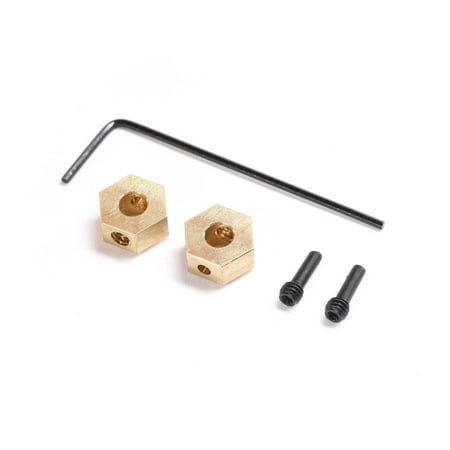 Axial SCX24 AX24 Hex Hub Brass Option Parts 1.0g