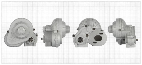 AX80051 DIG Transmission Case  Electric Car Parts