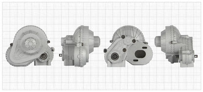 AX80051 DIG Transmission Case  Electric Car Parts