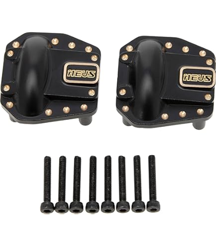 Axial AR44 Differential Covers Silver Replacement Parts