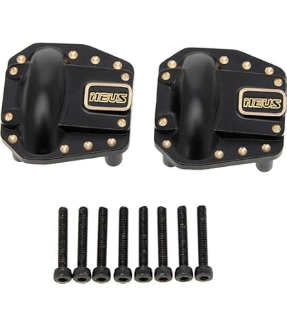 Axial AR44 Differential Covers Silver Replacement Parts