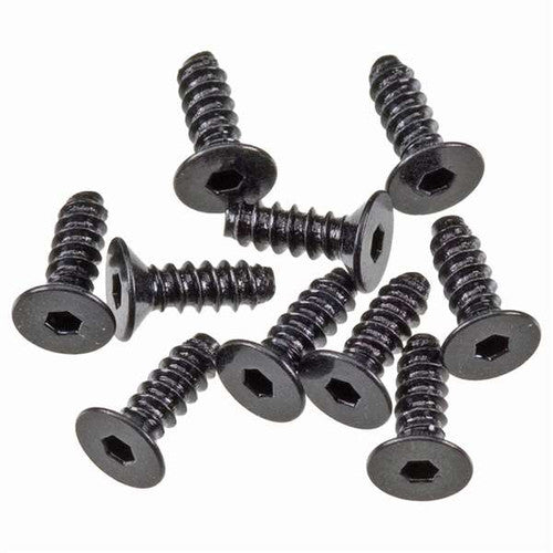 AXA0413 Axial Hex Socket Tapping Flat Head Screws M2.6x8mm, 10-Pack