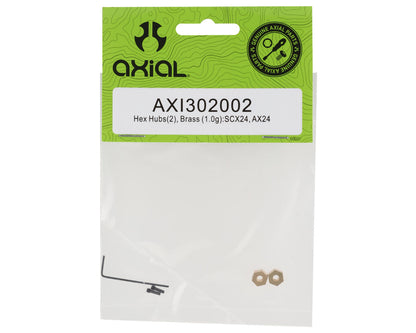 Axial SCX24 AX24 Hex Hub Brass Option Parts 1.0g