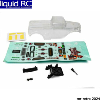 Axial SCX24 B-17 Betty Clear Precut Body Car/Truck Decals