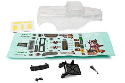 Axial SCX24 B-17 Betty Clear Precut Body Car/Truck Decals