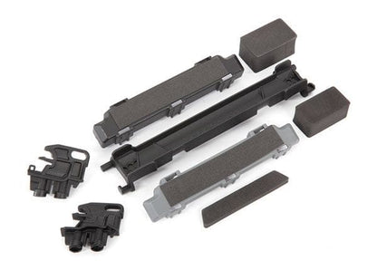 Tra8919 Battery Hold-Down and Mounts with Compartment Spacers, Foam Pads