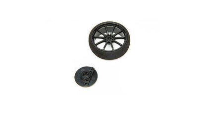 Black RC Car Wheel Replacement
