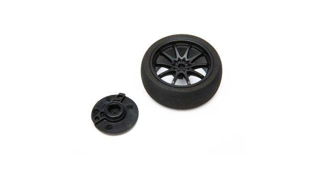Black RC Car Wheel Replacement
