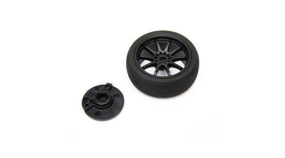 Black RC Car Wheel Replacement