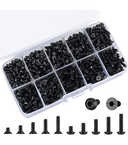 Tra2616 Button Head Hex Drive Screws 3x27mm - Pack of 6