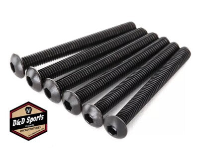 Tra2616 Button Head Hex Drive Screws 3x27mm, Pack of 6