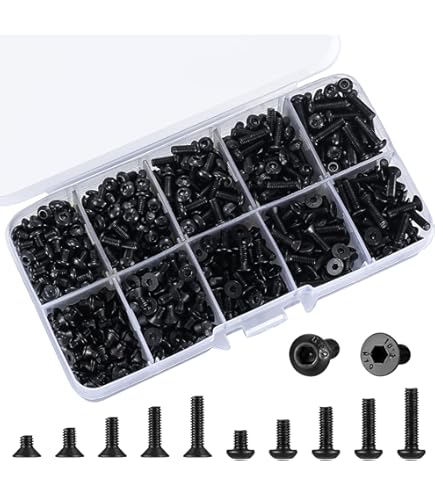 Tra2616 Button Head Hex Drive Screws 3x27mm, Pack of 6