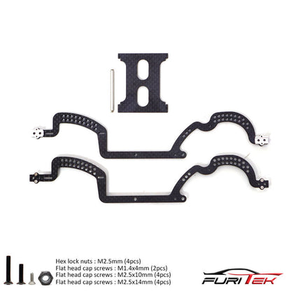 Fur2272 Grasshopper Frame Kit for Trx-4m Carbon Fiber