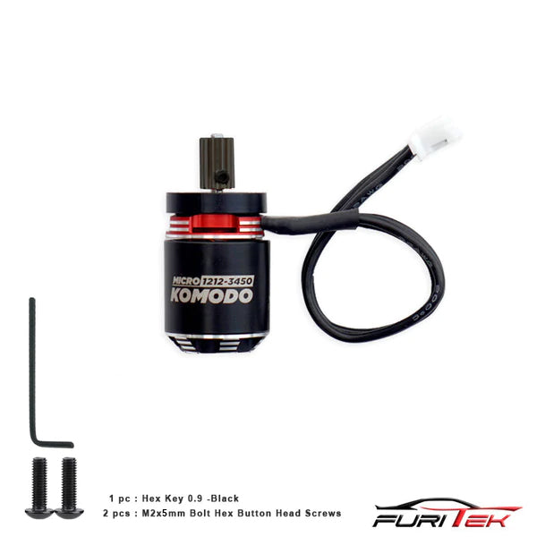 Fur2259 Micro Komodo Brushless Motor 11t Brass Pinion Trx-4m