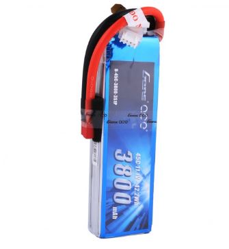 Gens Ace GEA22004S45D 2200mAh 14.8V 45C 4S1P Lipo Battery with Deans Plug