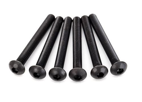 Tra2597Hex Drive 4x22mm Button-Head Machine Screws