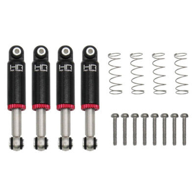 HR SXTF32TD02 CNC Aluminum 32mm Spring Shocks (4) SCX24