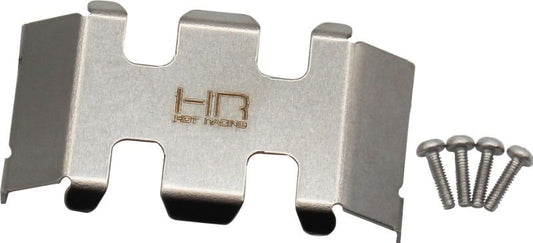 Hot Racing SCX24 Stainless Steel Center Belly Skid Plate