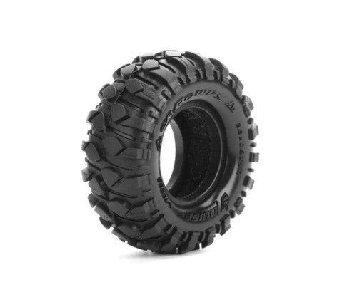 Louise L-T3368VI  CR-Rowdy 1-18/1-24 Super Soft Tires 1.0 (Pack of 2)