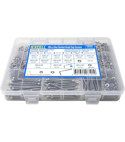 Tra2593 M3x14mm BHCS Button Head Cap Screws, Pack of 6