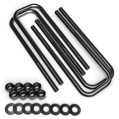 Los3550 Precision Black Threaded Axle Bolts