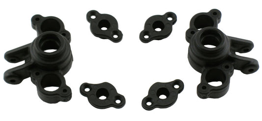 RPM 73162 Axle Carriers for Traxxas E-Revo, Slash, Rally - Black