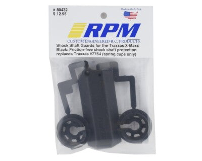 RPM 80432 Shock Shaft Guards for Traxxas X-Maxx, Black