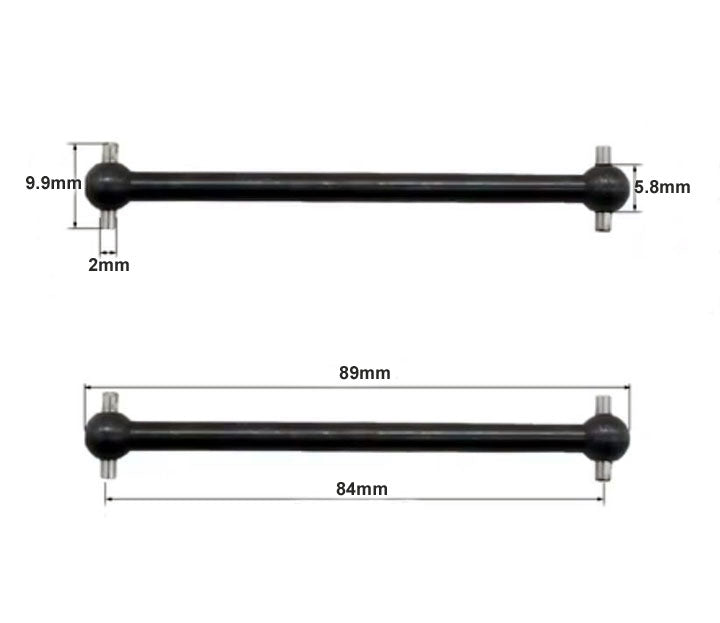 Redcat Racing 90mm Dog Bone 2pcs Volcano