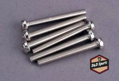 Roundhead Screw 3x25mm, Pack of 6