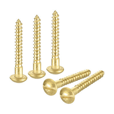 Roundhead Self-Tapping Screws 5x20mm Pack of 6