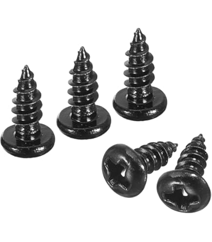 Roundhead Self-Tapping Screws 5x20mm Pack of 6