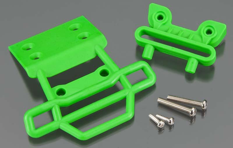 Tra3621A Front Bumper and Mount Green