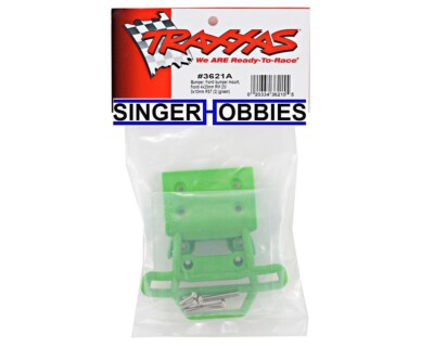 Tra3621A Front Bumper and Mount Green