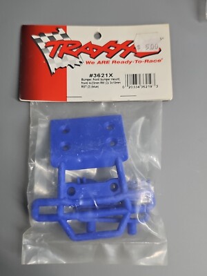 Tra3621X Front Bumper & Mount, Blue