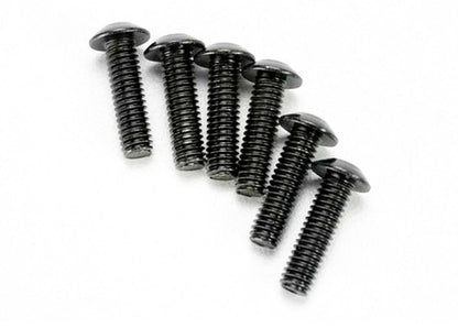 Traxxas 2592 3x40mm Button-Head Hex Drive Screws, Pack of 6