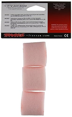 Tra5262 High-Volume Air Filter Foam Inserts, Set of 3