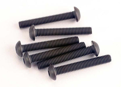 Tra2579 Button Head Screws 3x15mm - Pack of 6