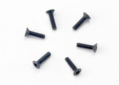 Tra2526 Countersunk Hex Screws 2.5X12mm, Pack of 6