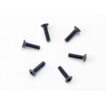 Traxxas Countersunk Machine Screws 2.5x10mm Pack of 6