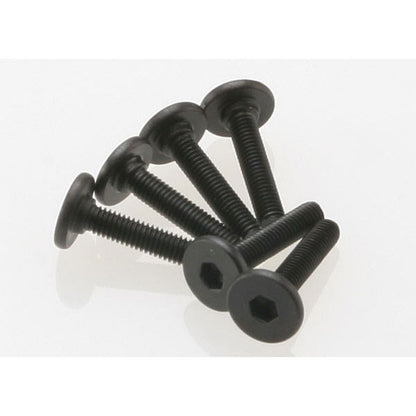 Tra3646 Flat-Head Hex Screws 3X15mm, Pack of 6