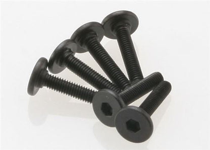 Tra3646 Flat-Head Hex Screws 3X15mm, Pack of 6