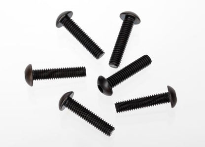 Tra3646 Flat-Head Hex Screws 3X15mm, Pack of 6