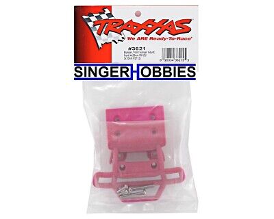 Tra3621p Front Bumper and Mount, 4x23mm Pink