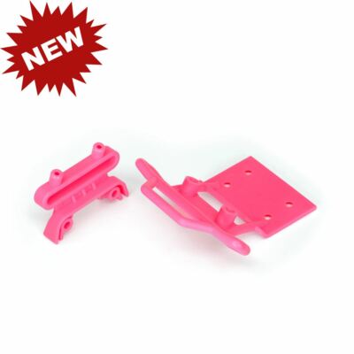 Tra3621p Front Bumper and Mount, 4x23mm Pink
