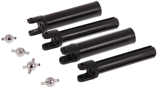 Traxxas 4951X Long Heavy-Duty Half Shafts with Metal U-Joints Pair