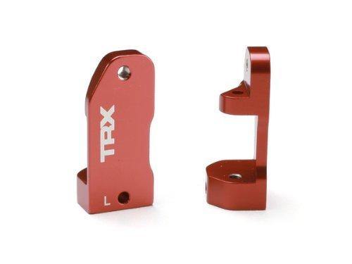 Tra3632x Red-Anodized Aluminum Caster Blocks 30 Degree L&R